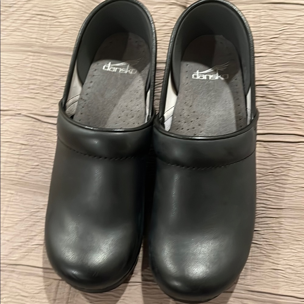 Dansko Black Clogs